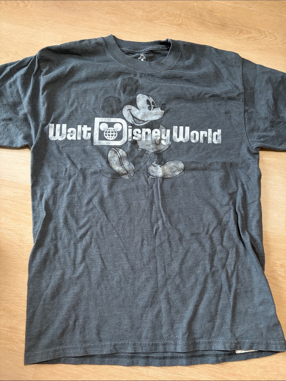 Disney Walt Disney World Black Graphic Mickey Tee